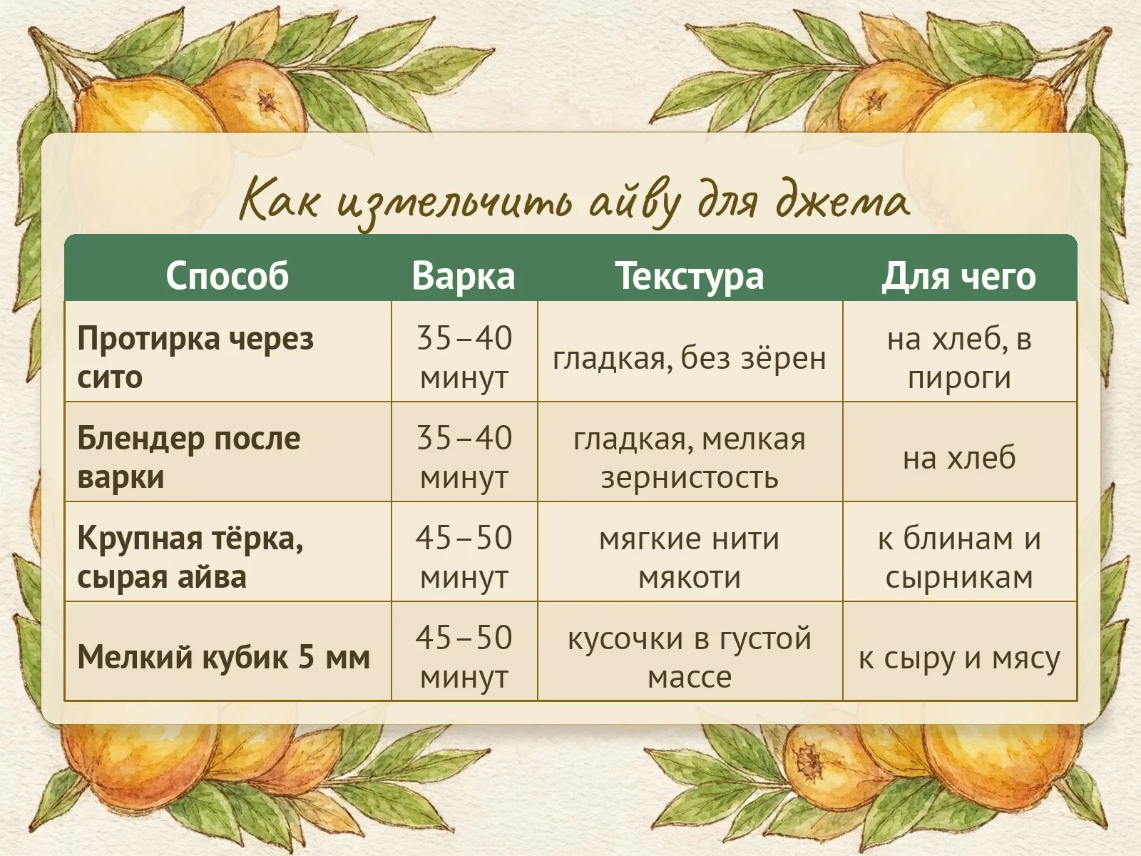 Таблица
