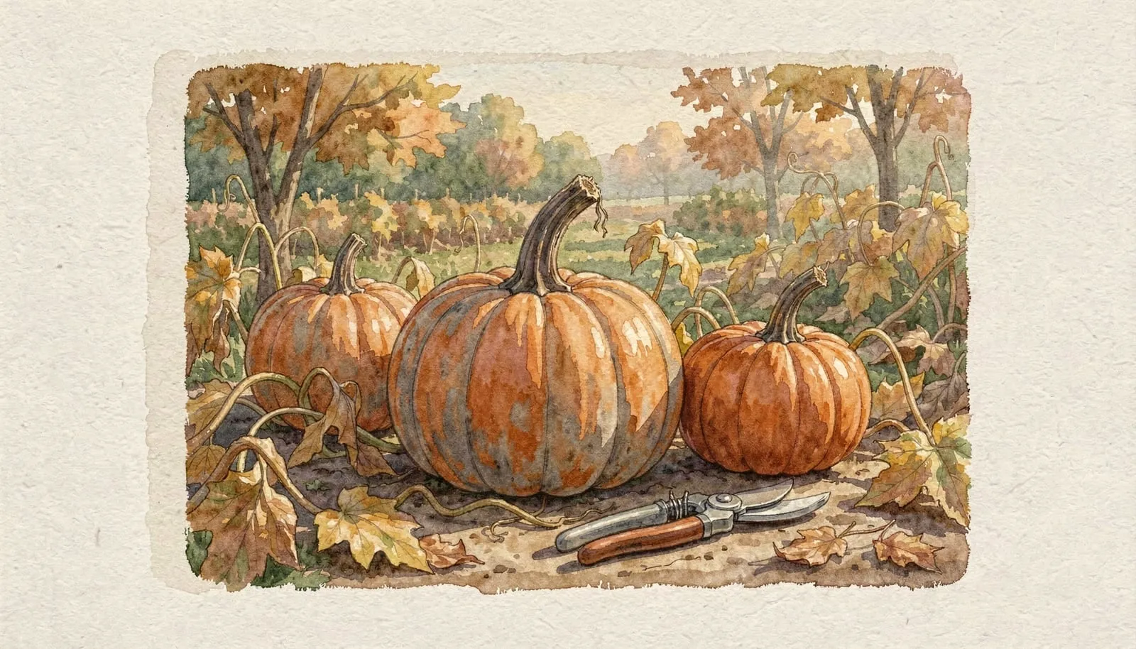 Когда убирать тыкву в 2026: сроки и признаки зрелости