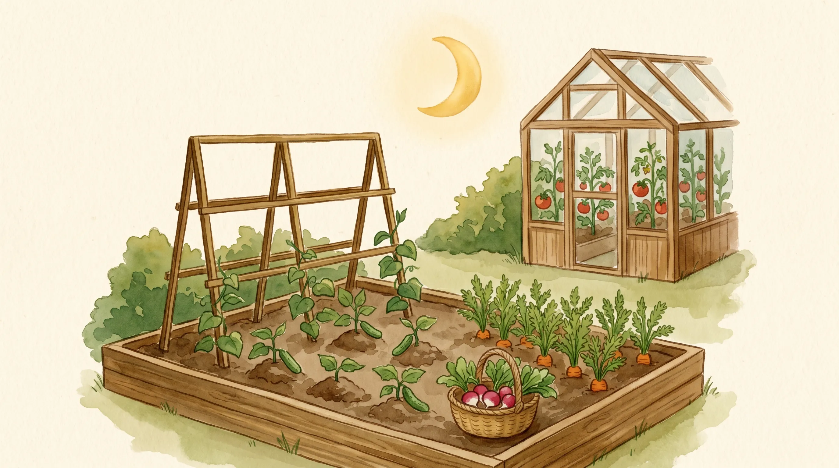 Лунный календарь на июнь 2026: посев и посадка по дням, ключевые работы