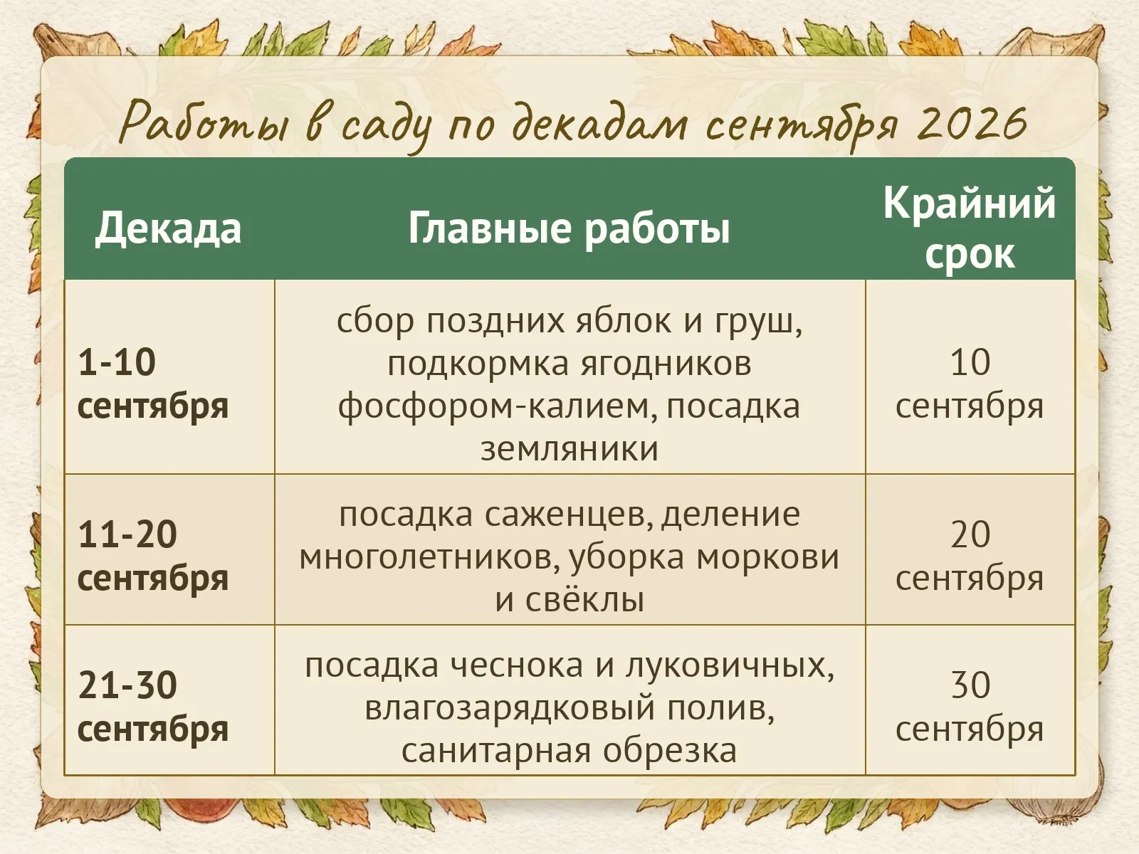 Таблица