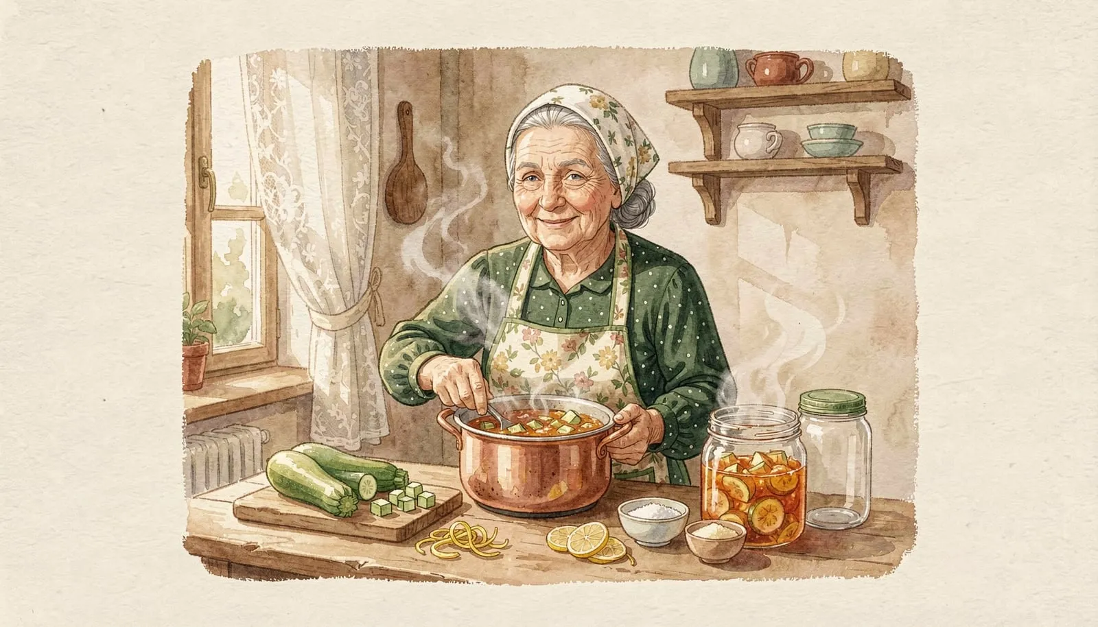 Варенье из кабачков с лимоном в 2026: рецепт с прозрачными кусочками