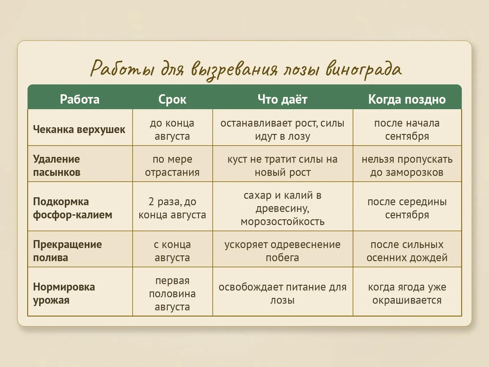 Таблица