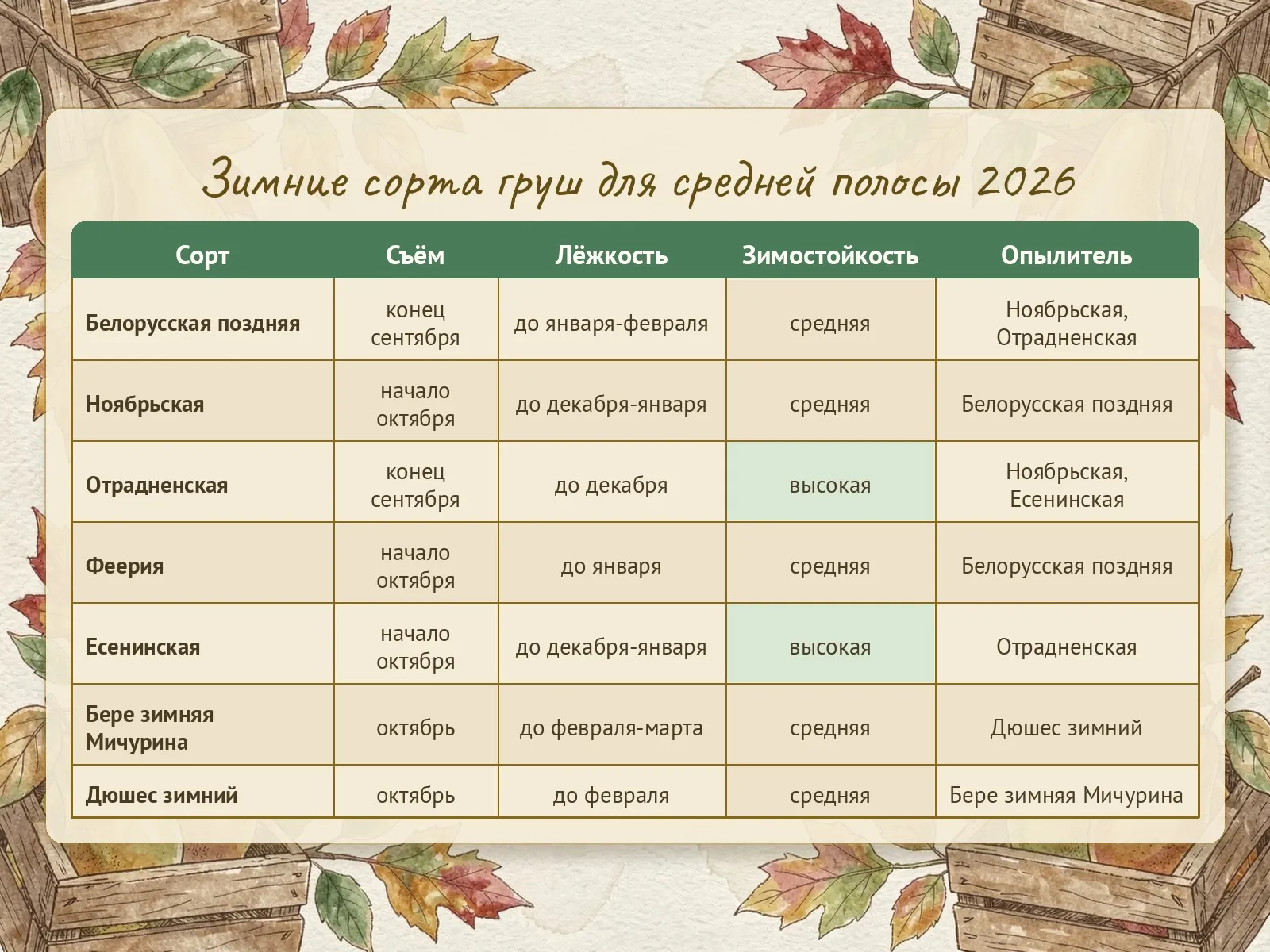 Таблица